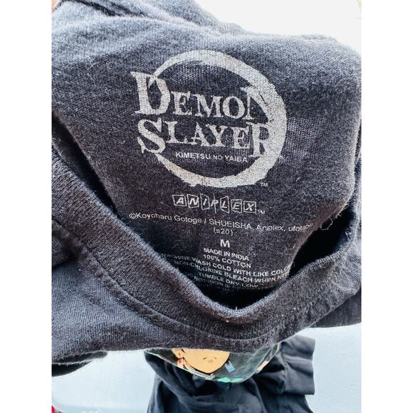 Demon Slayer Shirt Tanjiro & Nezuko Long Sleeve Unisex Size M Anime Tee Manga - Picture 5 of 6
